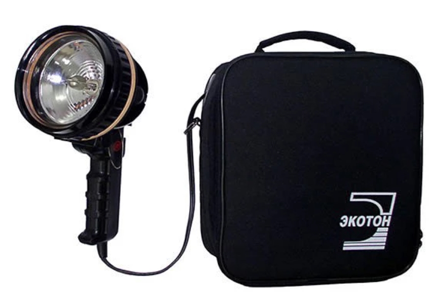 Прожектор ручной портативный осветительно-сигнальный (с ЗУ) ЭКОТОН ПР-12 Фонари