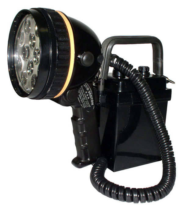 Фонарь-фара светодиодный профессиональный переносной (модернизированный) ЭКОТОН Экотон-2 Лампочки и светодиоды